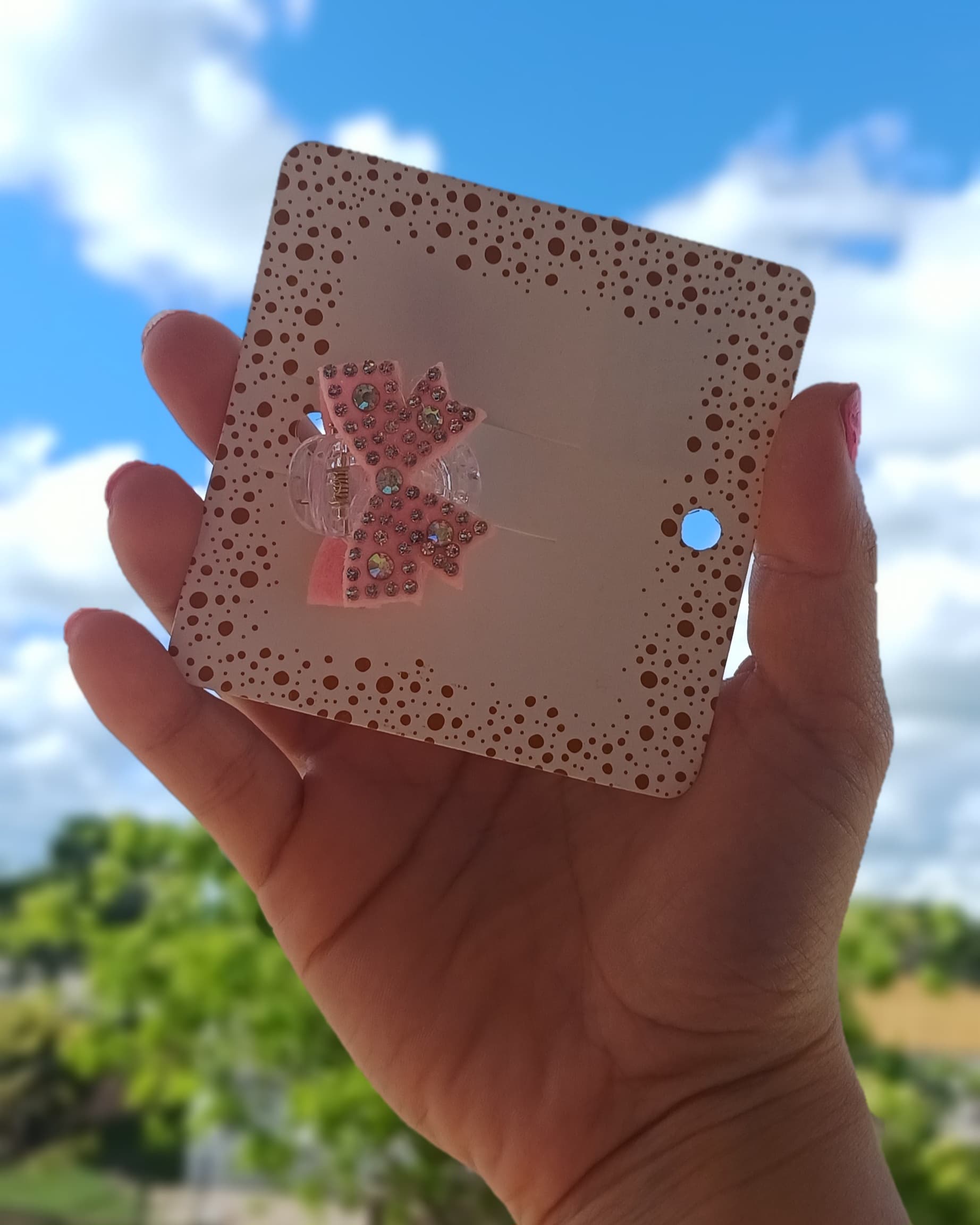 Mini Broche Moñito/Strass